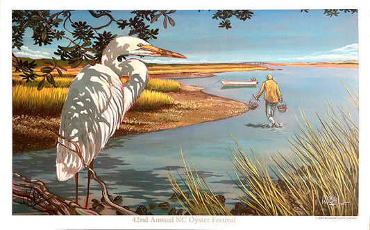 42nd Annual North Carolina Oyster Festival print