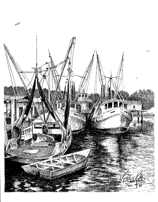 Shrimp Boats