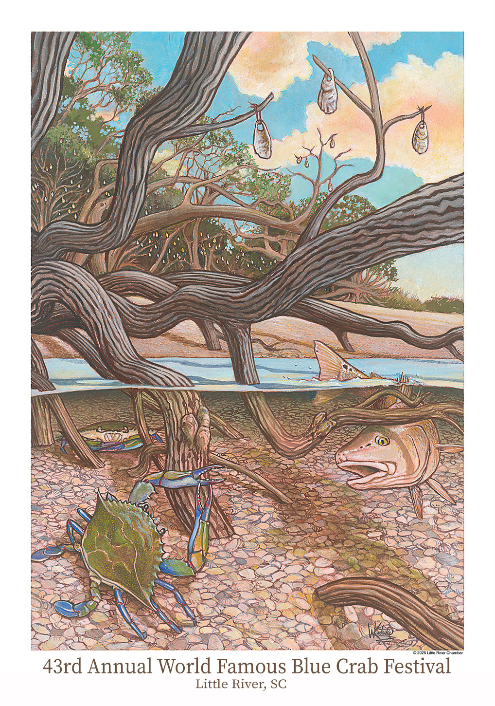 Blue Crab Festival print