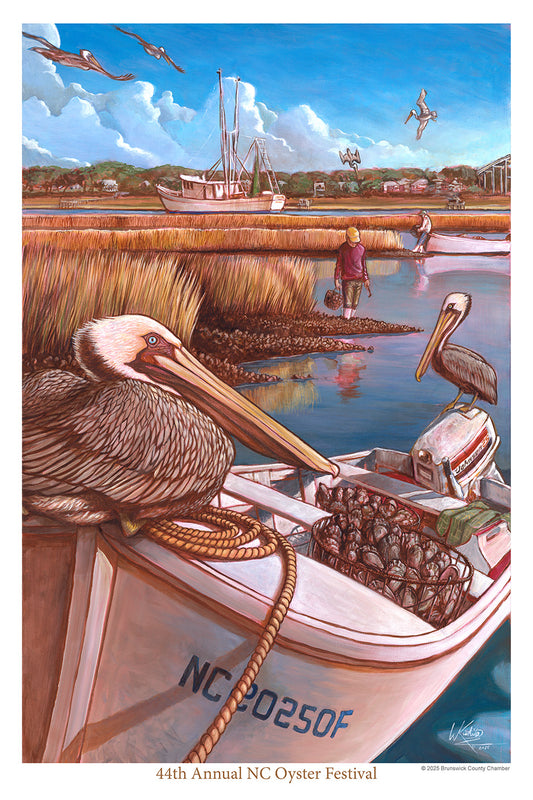 2025 Oyster Festival Art Print